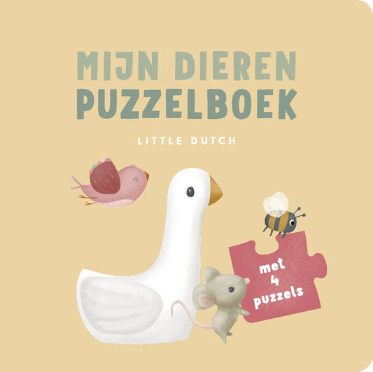 puzzelboek, Mijn dieren - LITTLE DUTCH