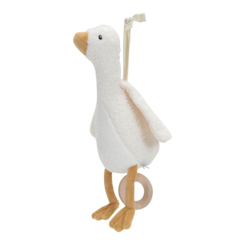 muziekdoos little goose, wit - LITTLE DUTCH