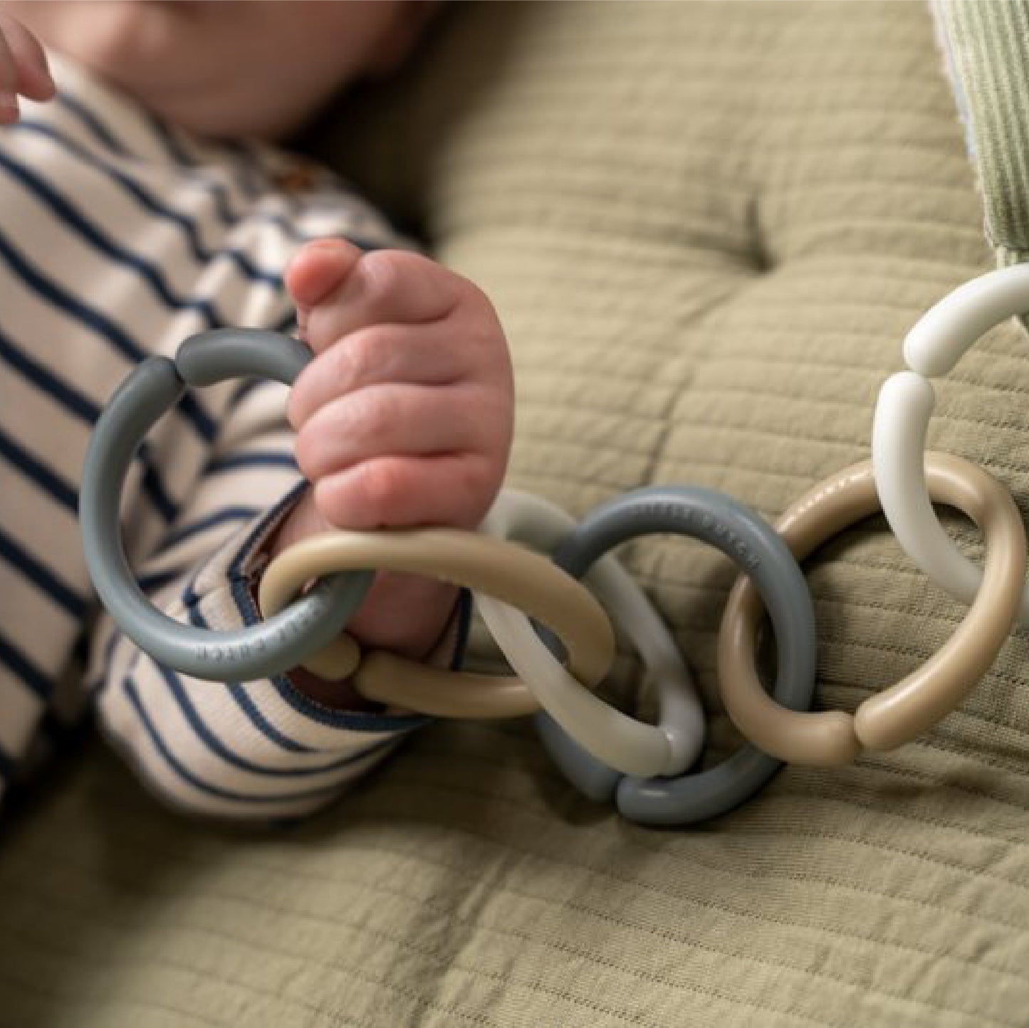 speelringen loops, blauw - LITTLE DUTCH