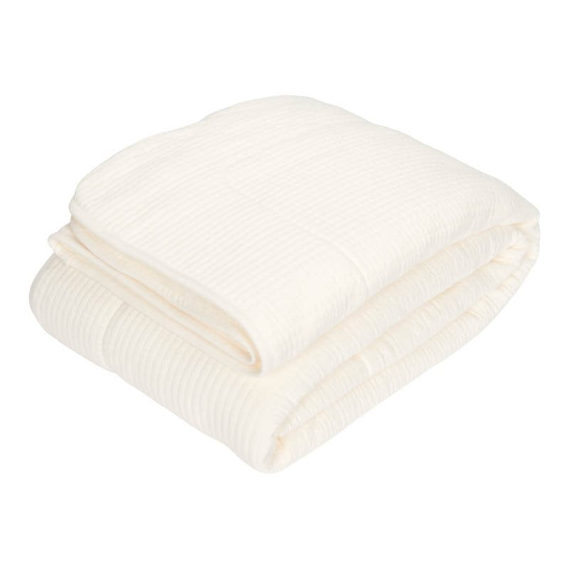 ledikantdeken pure, soft white - LITTLE DUTCH