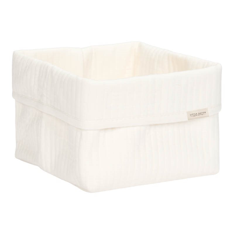 commodemandje klein pure, soft white - LITTLE DUTCH