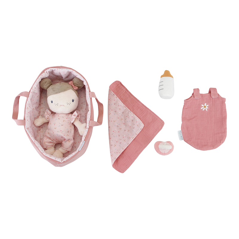 babypop rosa, little pink flowers - LITTLE DUTCH