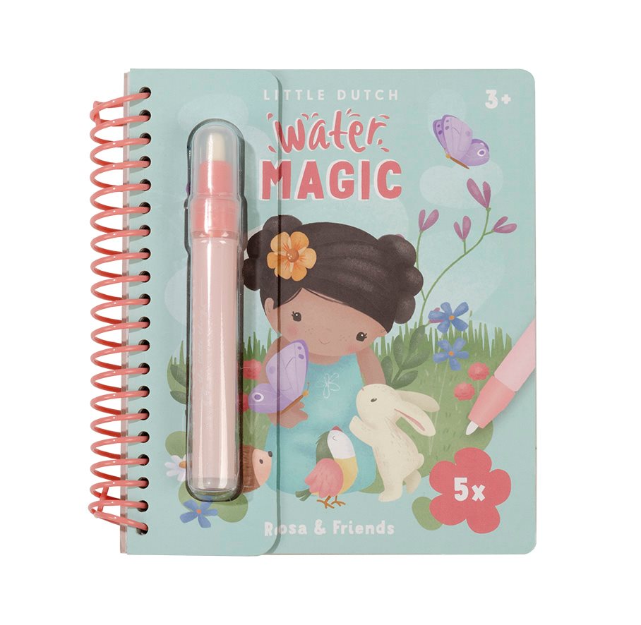 waterkleurboek, rosa & friends – LITTLE DUTCH