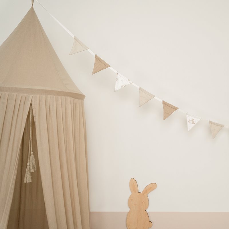 klamboe hydrofiel, beige - LITTLE DUTCH