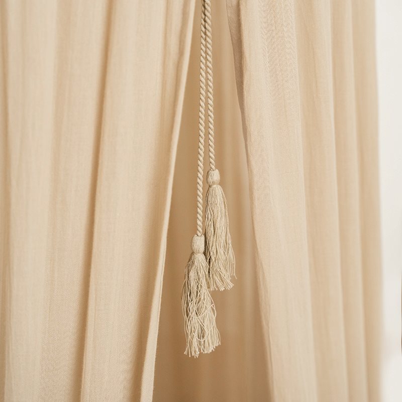 klamboe hydrofiel, beige - LITTLE DUTCH