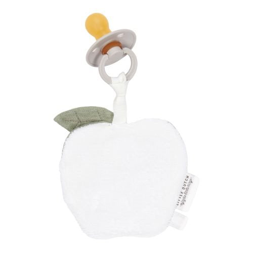 fopspeendoekje appel, olive - LITTLE DUTCH