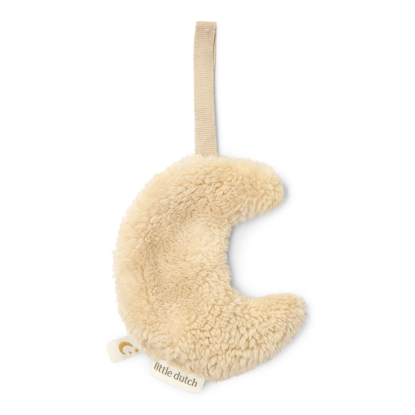 speendoekje maan, beige - LITTLE DUTCH