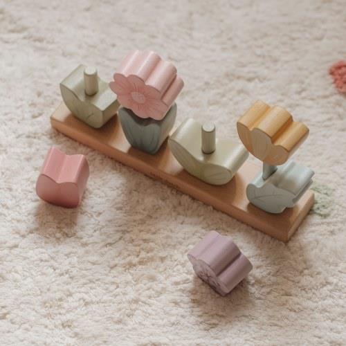 stapelspeelgoed bloemen, fairy garden – LITTLE DUTCH
