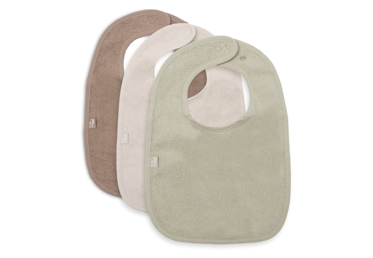 Slab Badstof - Sand/Soft Matcha/Milky Coffee - 3 Stuks - GL JO + LIZ