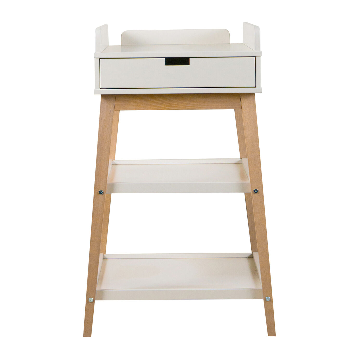 luiertafel hip + lade, clay/natural - QUAX