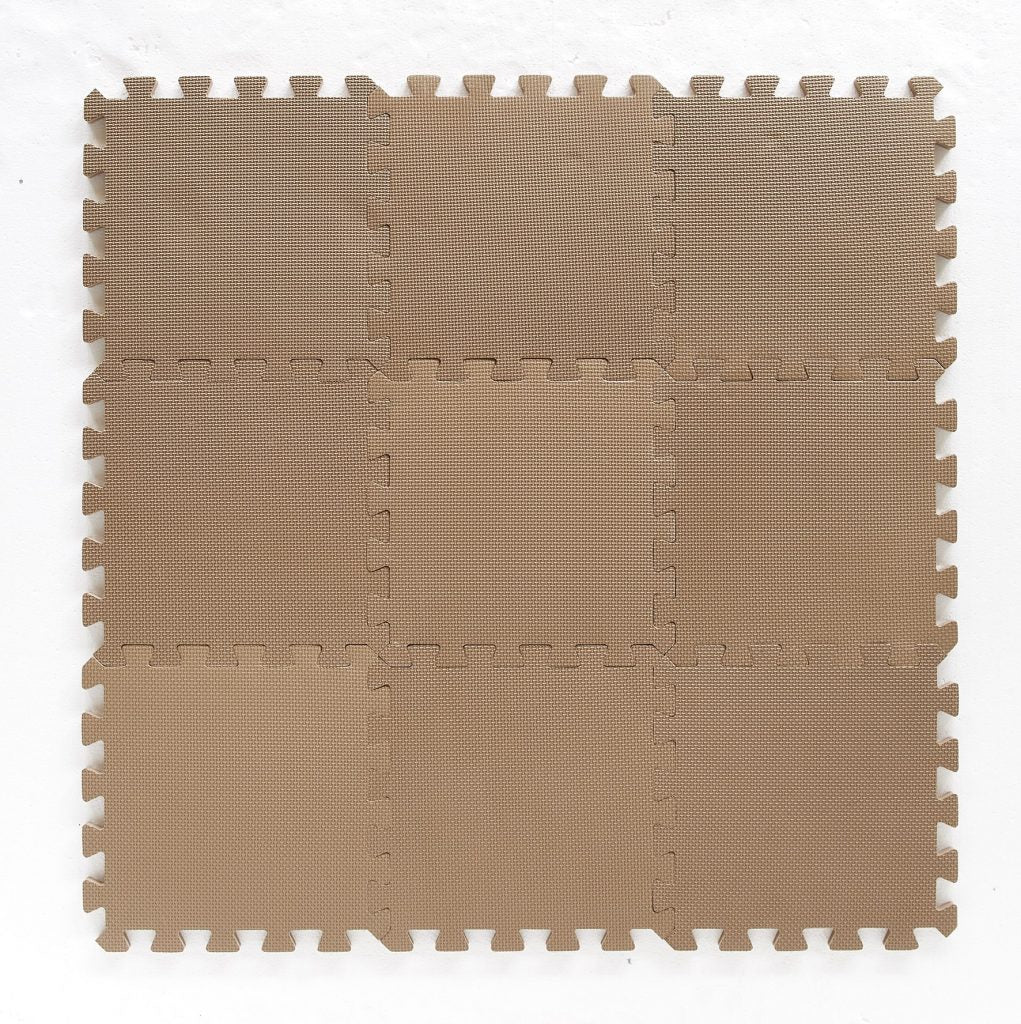 puzzelmat, cappuccino - BABYDAN