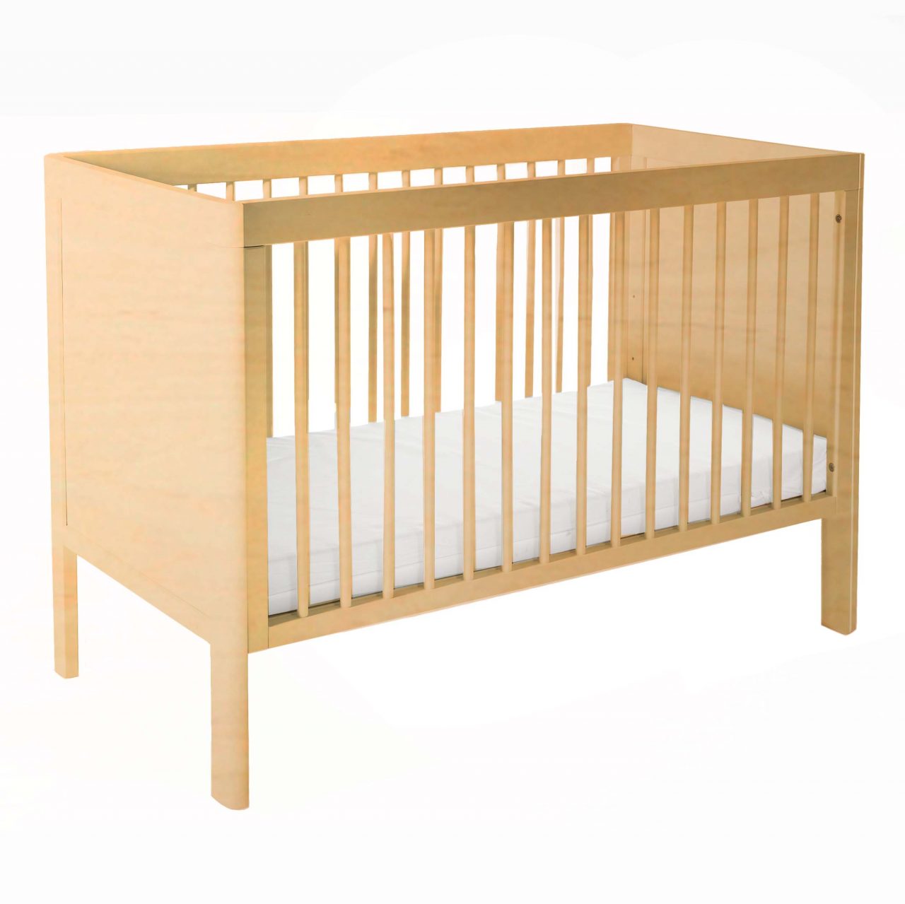 bed lukas 60x120 cm, natural - TROLL