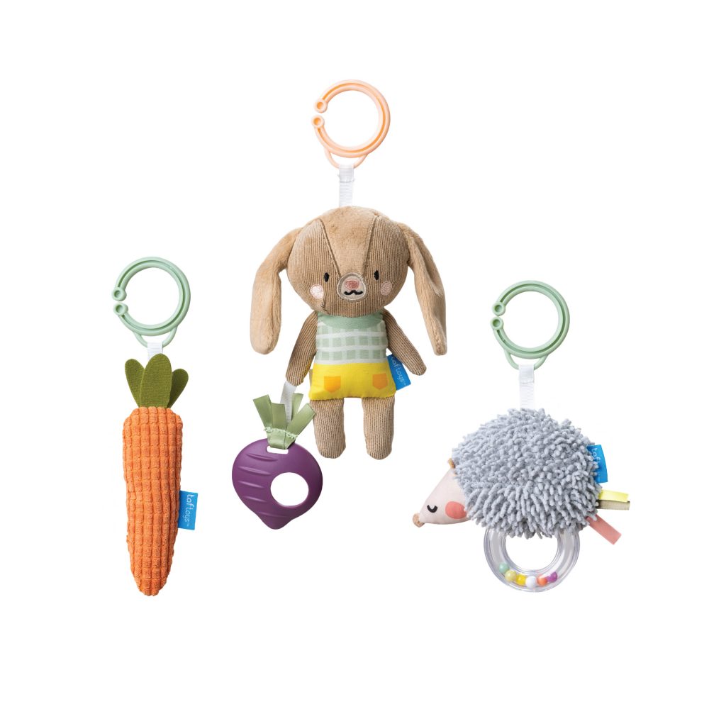 babygym speeltjes, urban garden - TAF TOYS