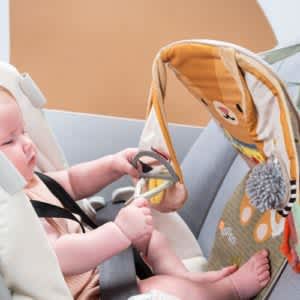 activiteitenspeelgoed auto, bunny play & kick - TAF TOYS