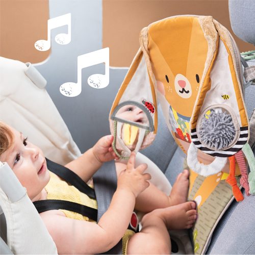 activiteitenspeelgoed auto, bunny play & kick - TAF TOYS