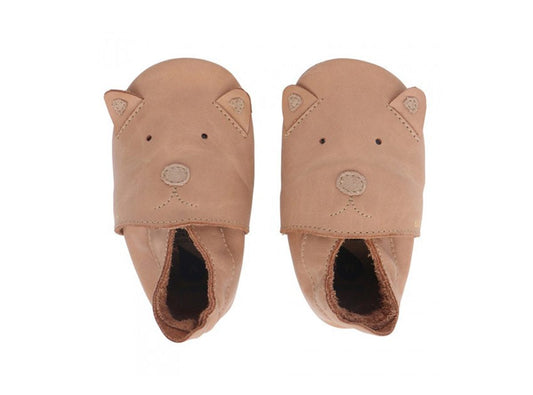 schoentjes soft soles woof, caramel - BOBUX