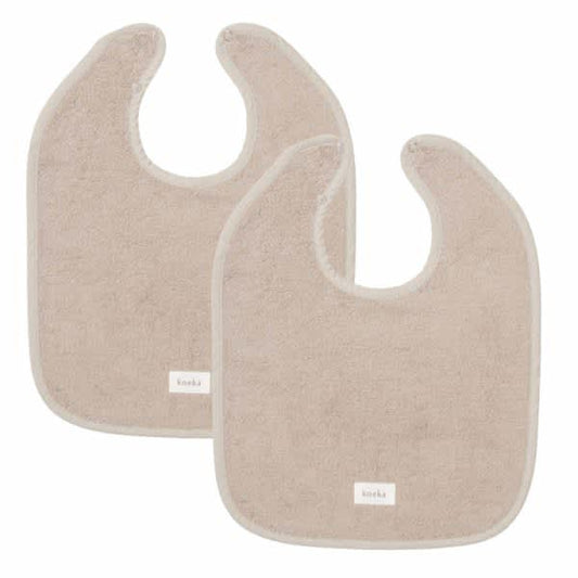 slabbetje, 2-pack dijon daily , clay - KOEKA