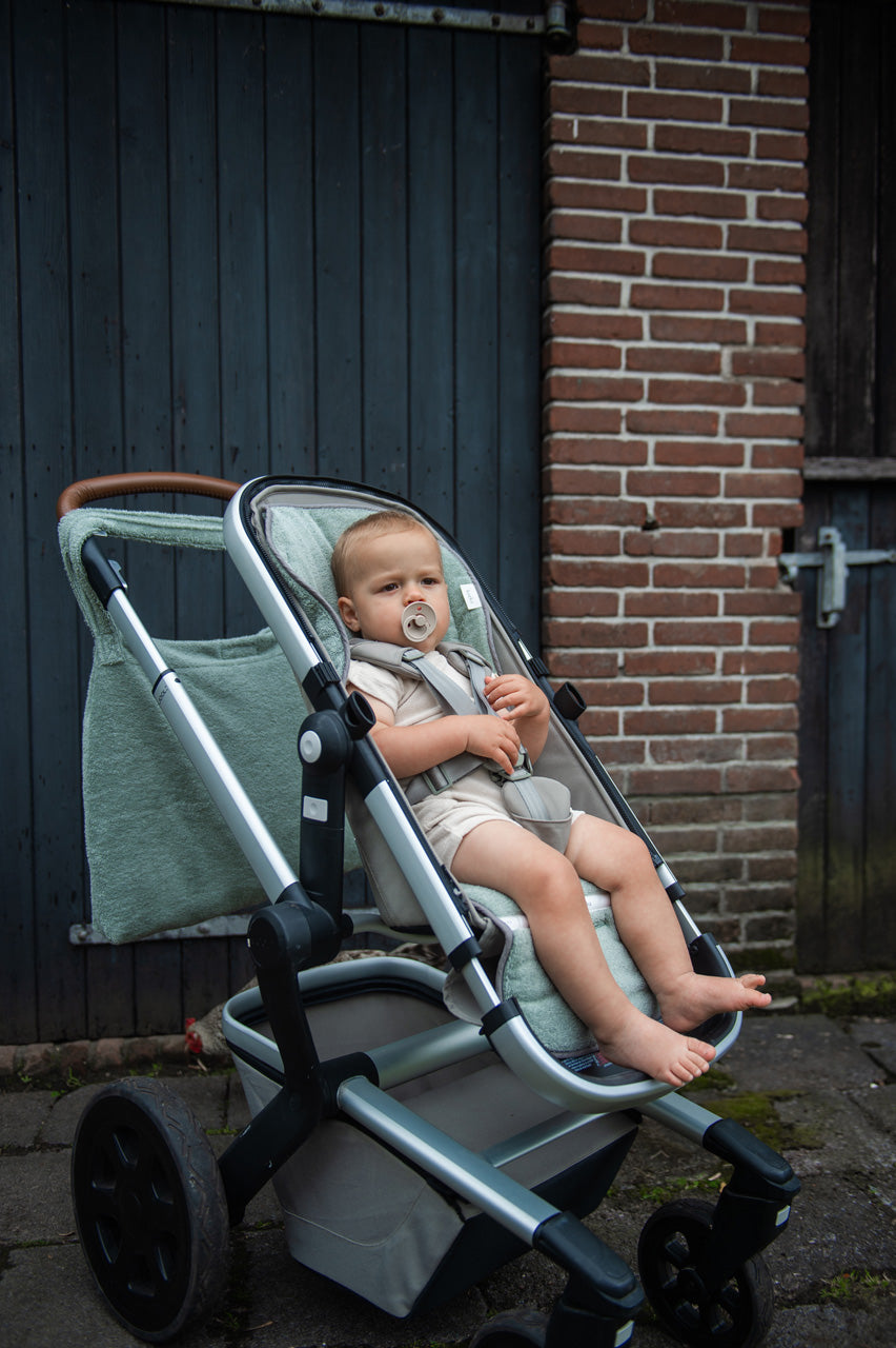 mom bag dijon daily, shadow green - KOEKA