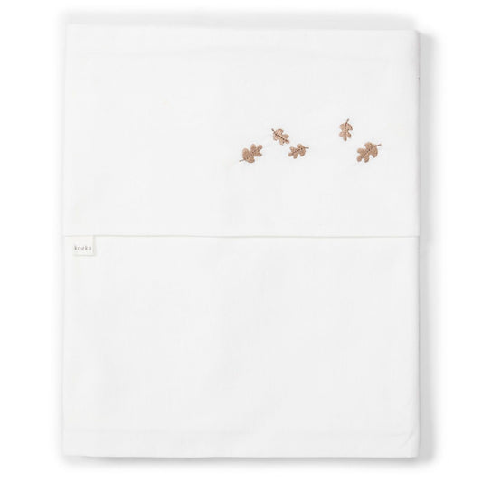 wieglaken falling leaves, soft earth - KOEKA