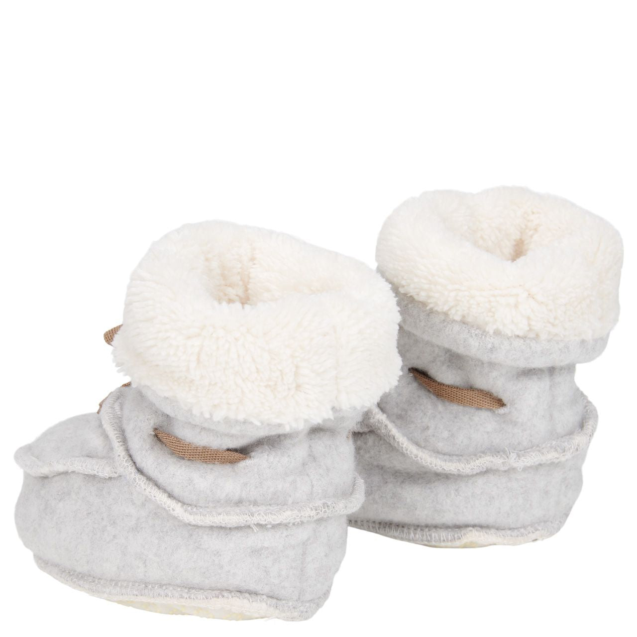 booties denver, 0-6 mnd., soft grey - KOEKA