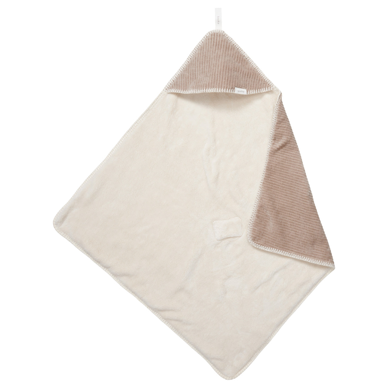 wikkeldeken vik teddy, clay - KOEKA