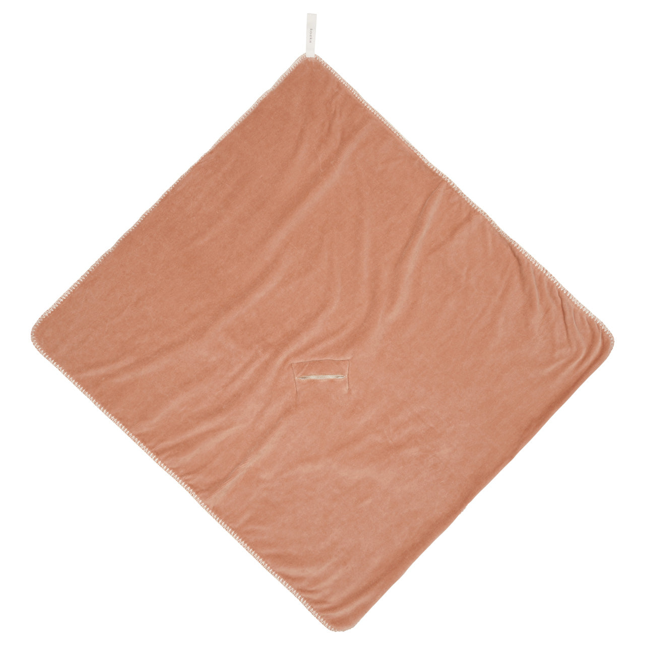 wikkeldeken oddi teddy, soft earth - KOEKA
