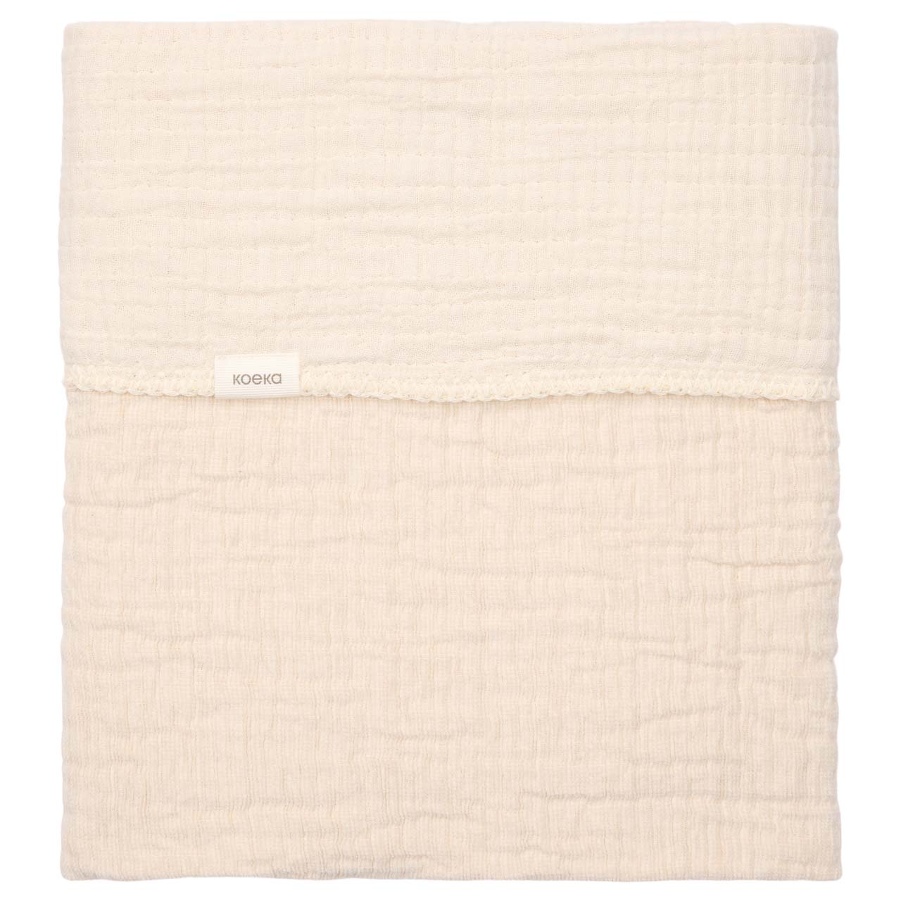 ledikantdeken rivoli, warm white - KOEKA