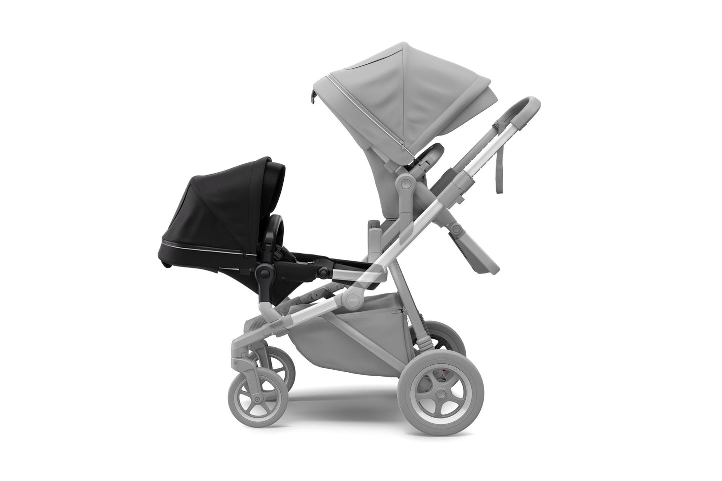 sibling seat sleek, midnight black - THULE