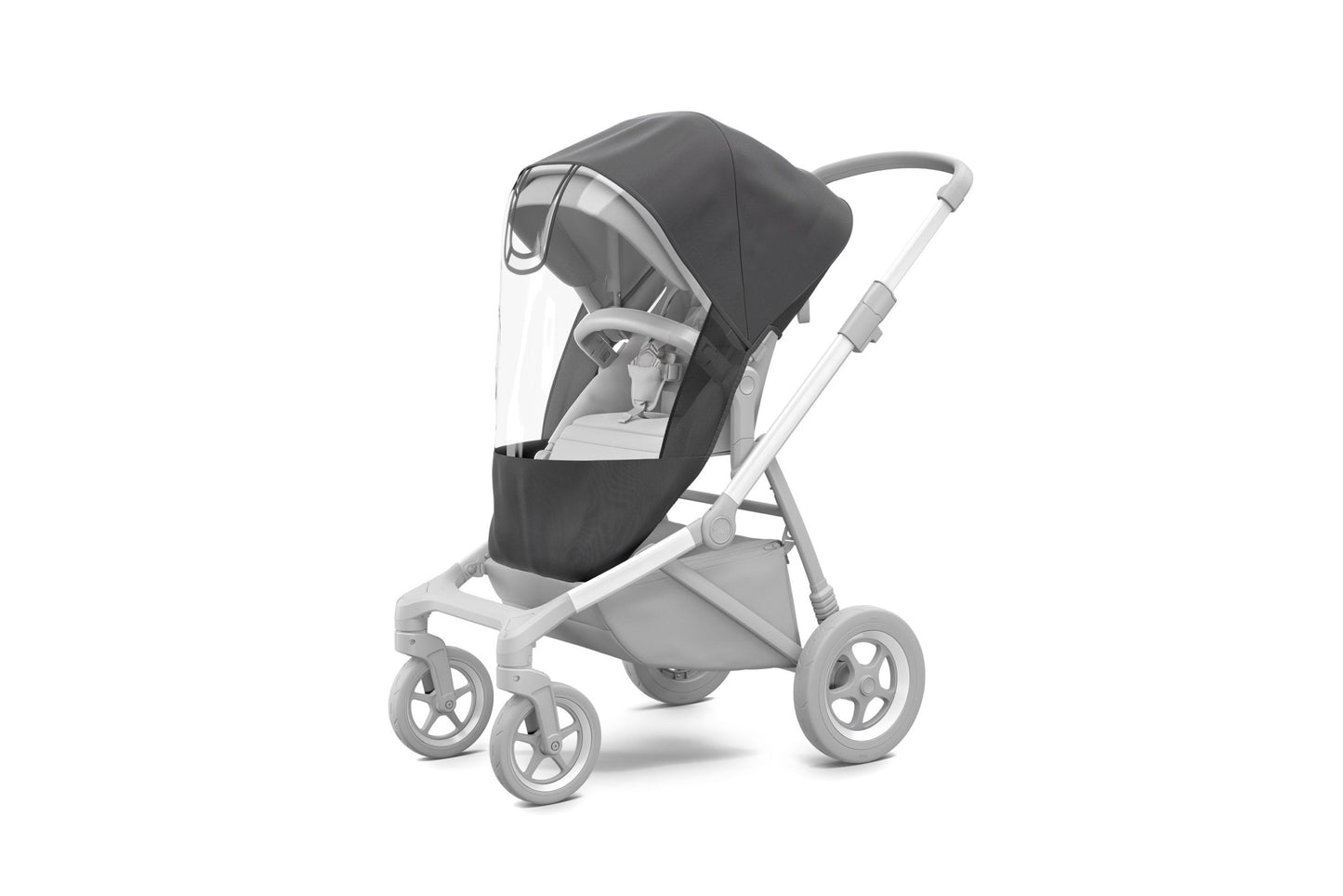 sibling seat sleek, midnight black - THULE