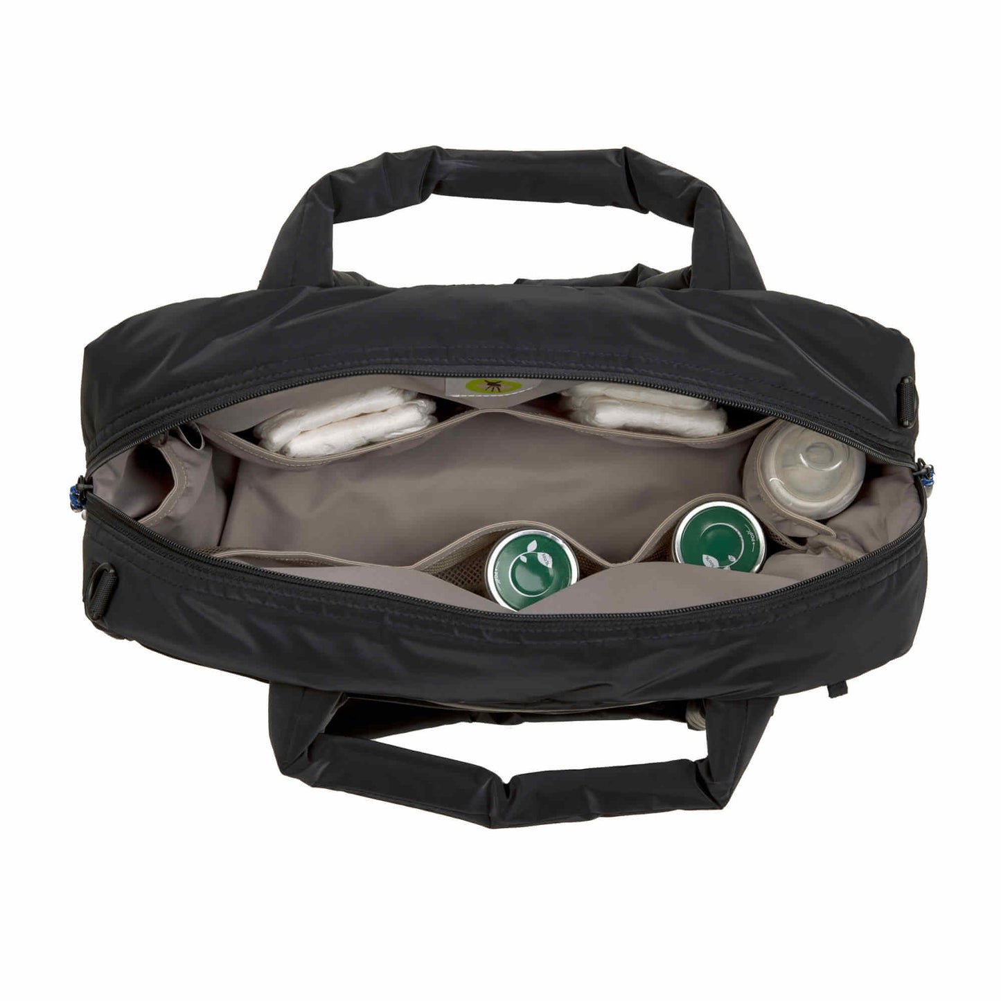 luiertas everyday bag, black - LÄSSIG