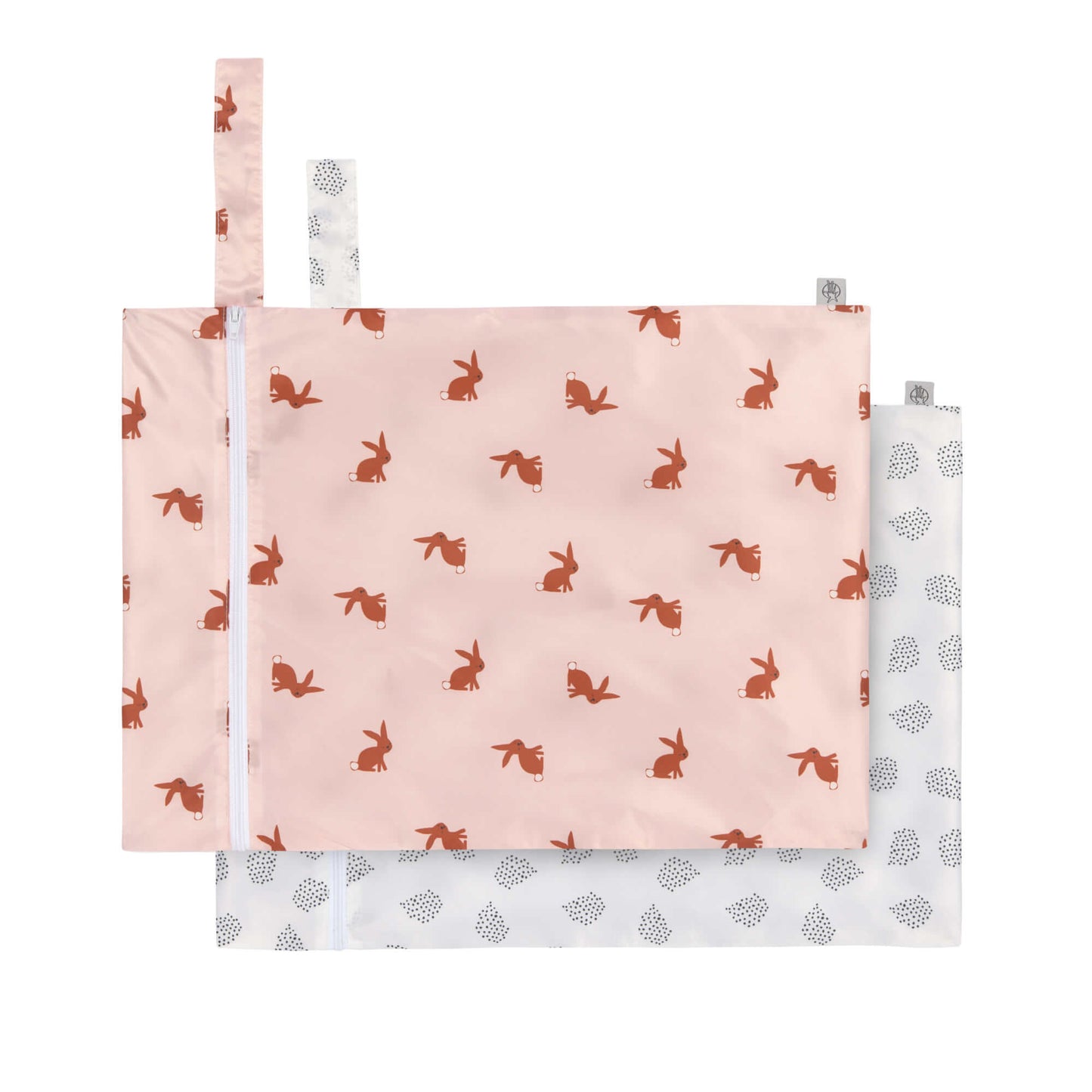 wet bag 2-pack, little forest rabbit - LÄSSIG