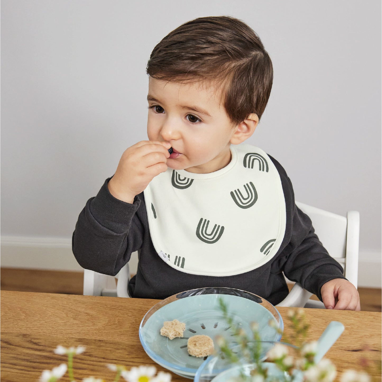 slabbetjes, 5-pack, tiny smile - LÄSSIG