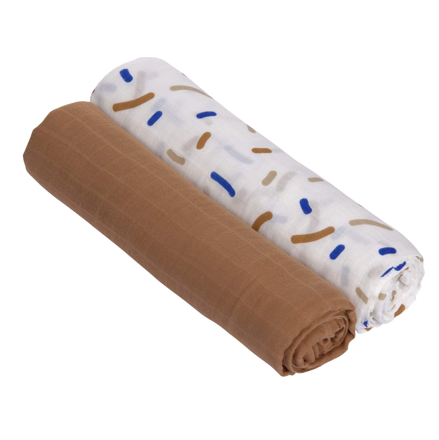 inbakerdoek, 2-pack, little mateys, royal blue - LÄSSIG