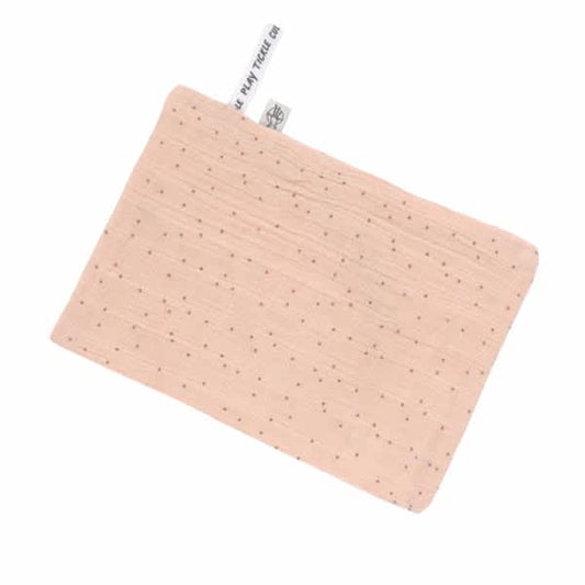 washand tetra, 3-pack, dots peach rose - LÄSSIG
