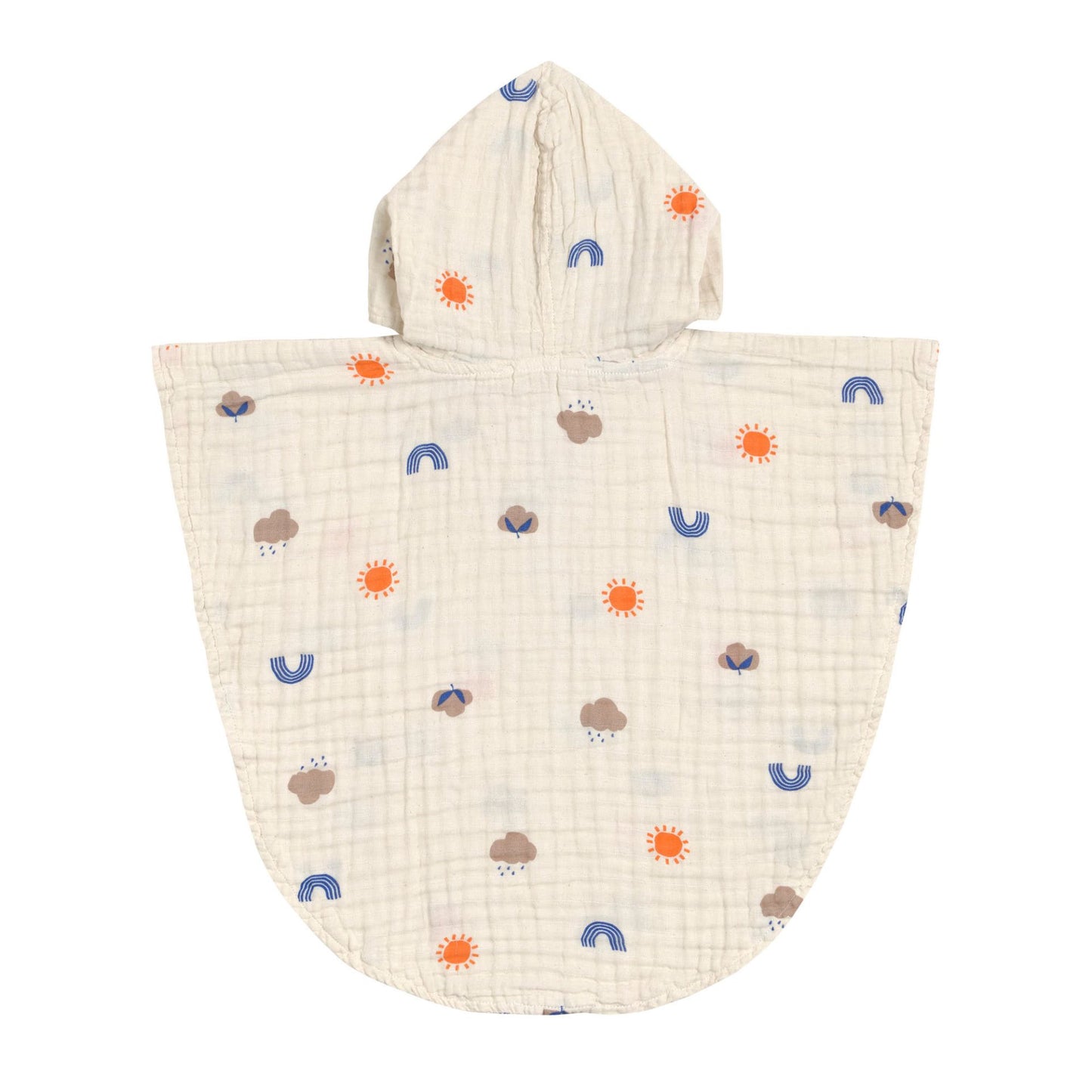 poncho mousseline nature, beige, 1-3 jr. - LÄSSIG