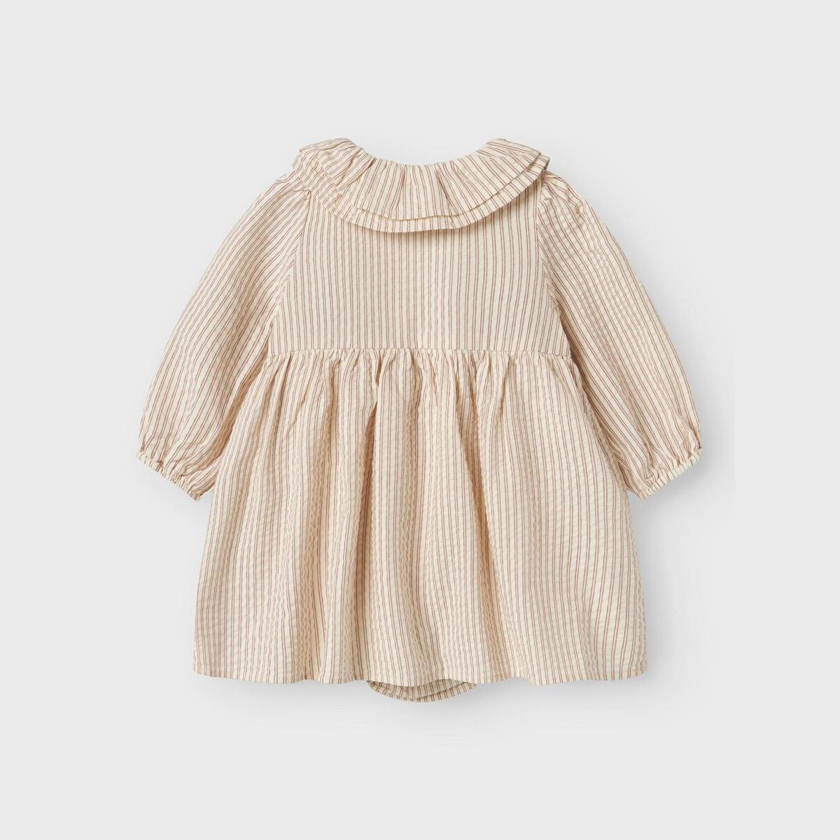 jurk met kraagje, stripes - LIL' ATELIER