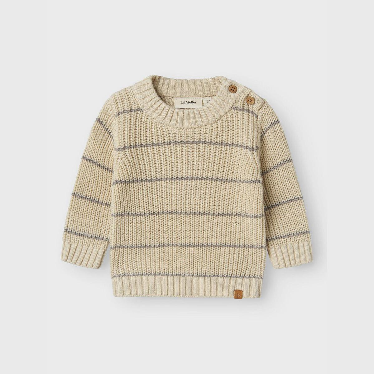 sweater gebreid, stripes - LIL' ATELIER