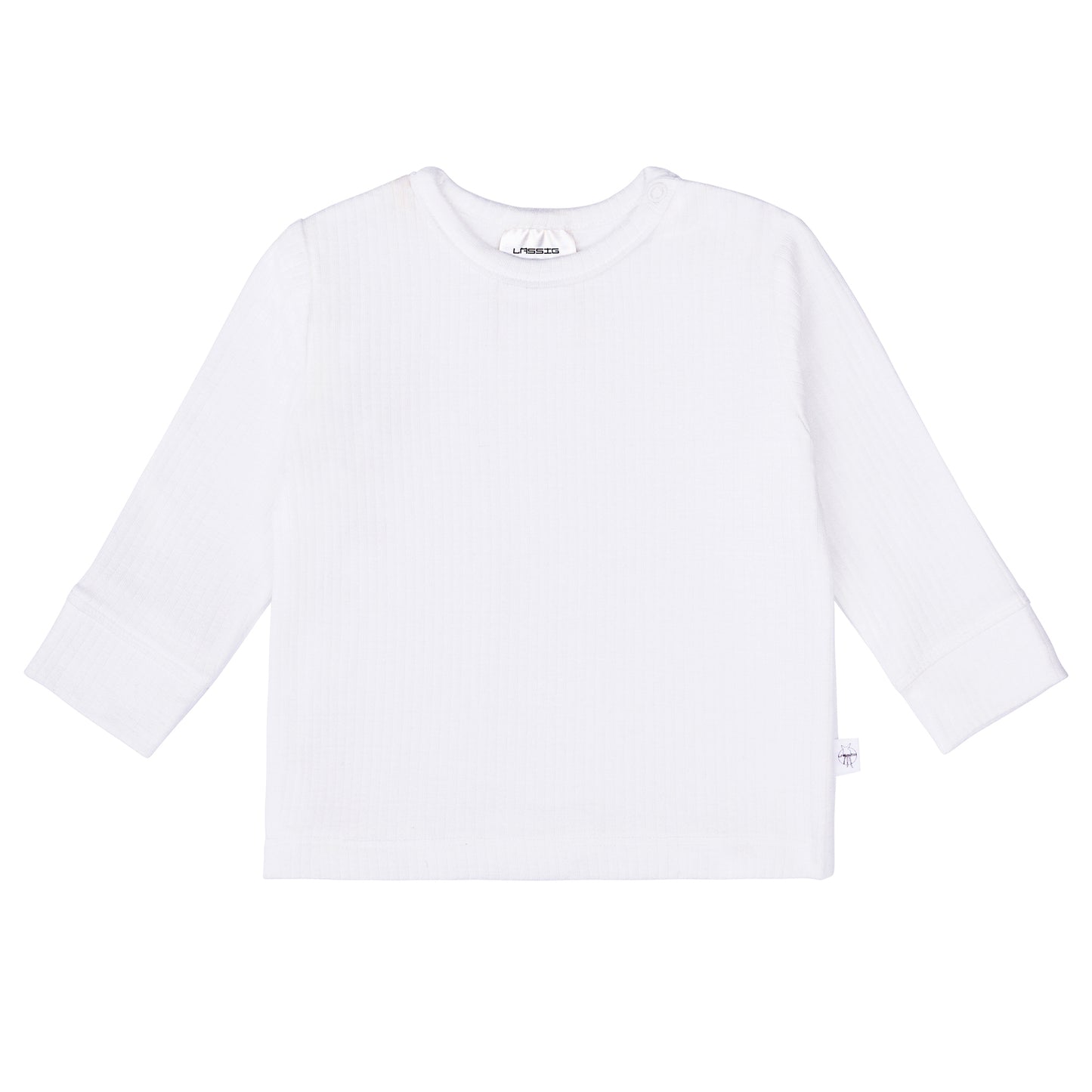 t-shirt lange mouw tencel - LASSIG