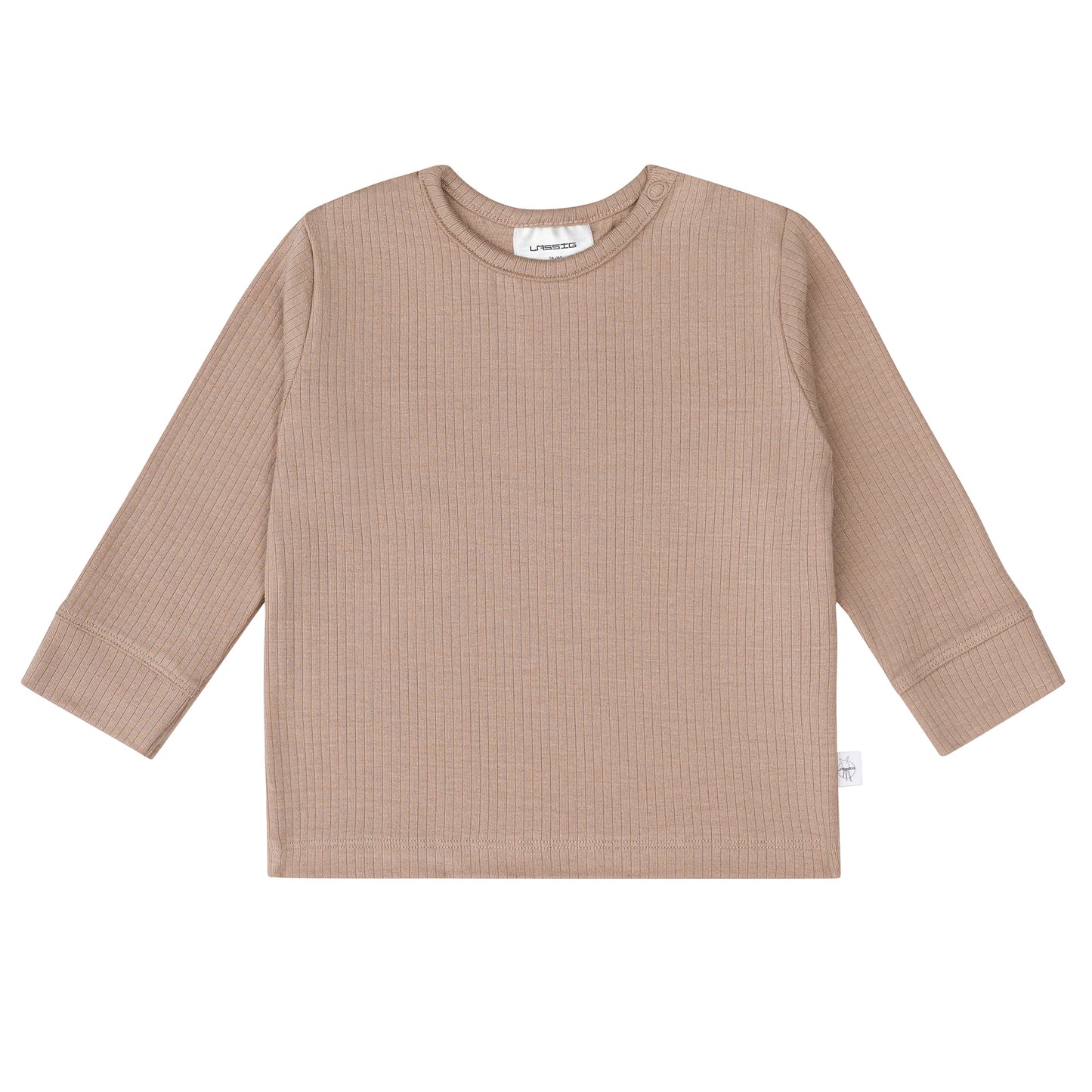 t-shirt lange mouw tencel - LASSIG