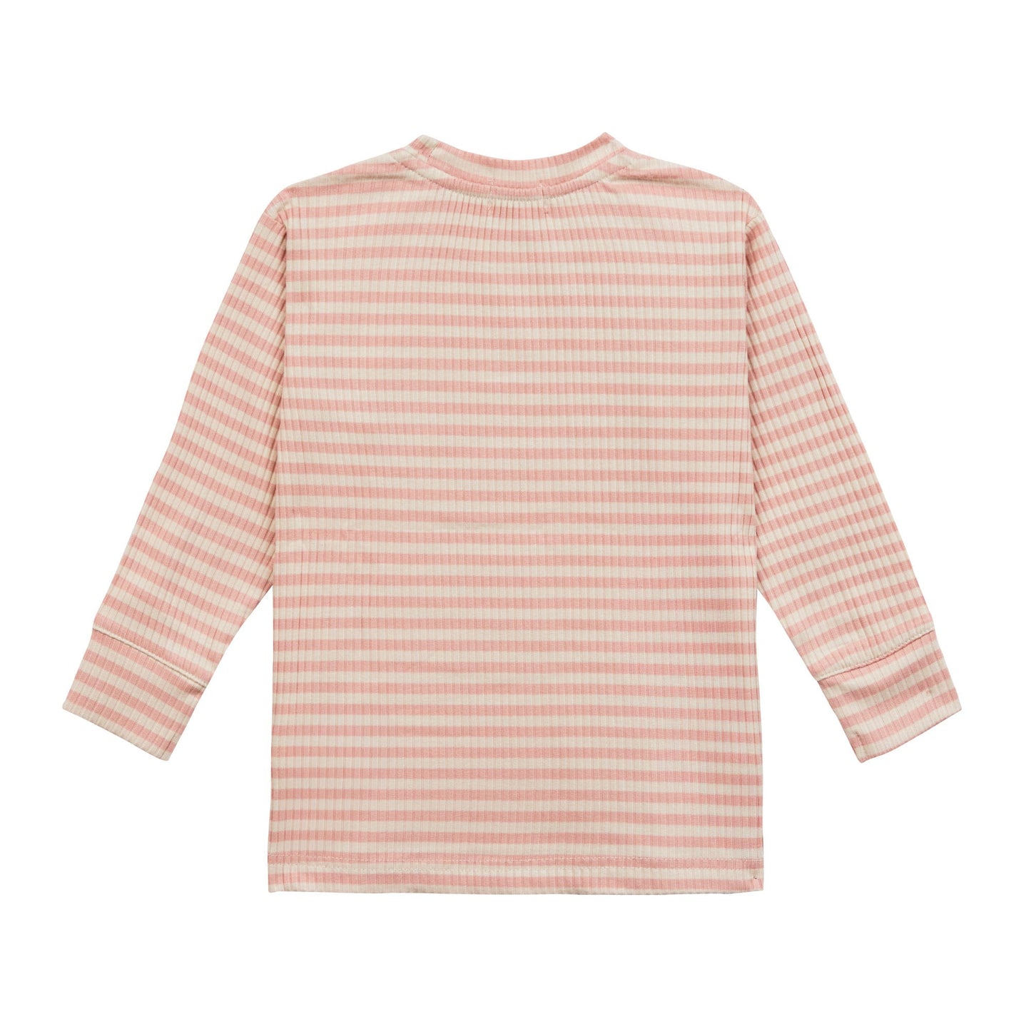 tshirt lange mouw little gang, cherry peach - LÄSSIG