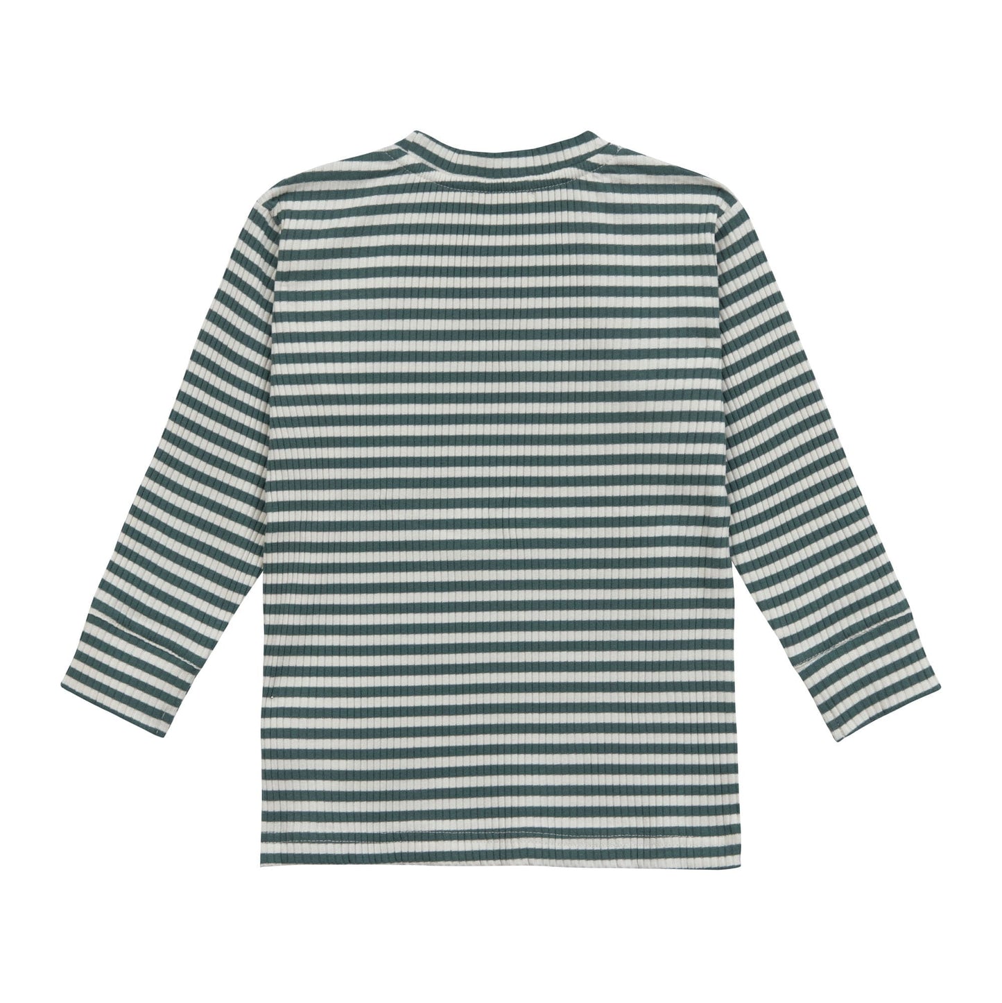 tshirt lange mouw little gang, lemon green - LÄSSIG