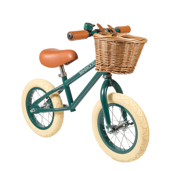loopfiets go first 12", green - BANWOOD