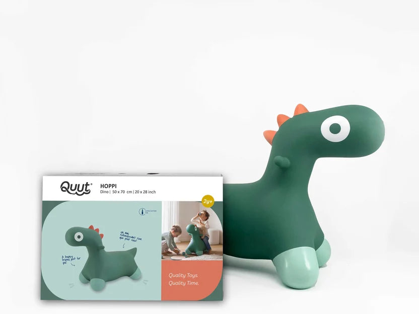 springdier hoppi dino, groen - QUUT