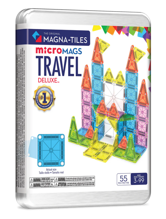 magnetische tegels micro tiles travel deluxe, 55 st. - MAGNA TILES