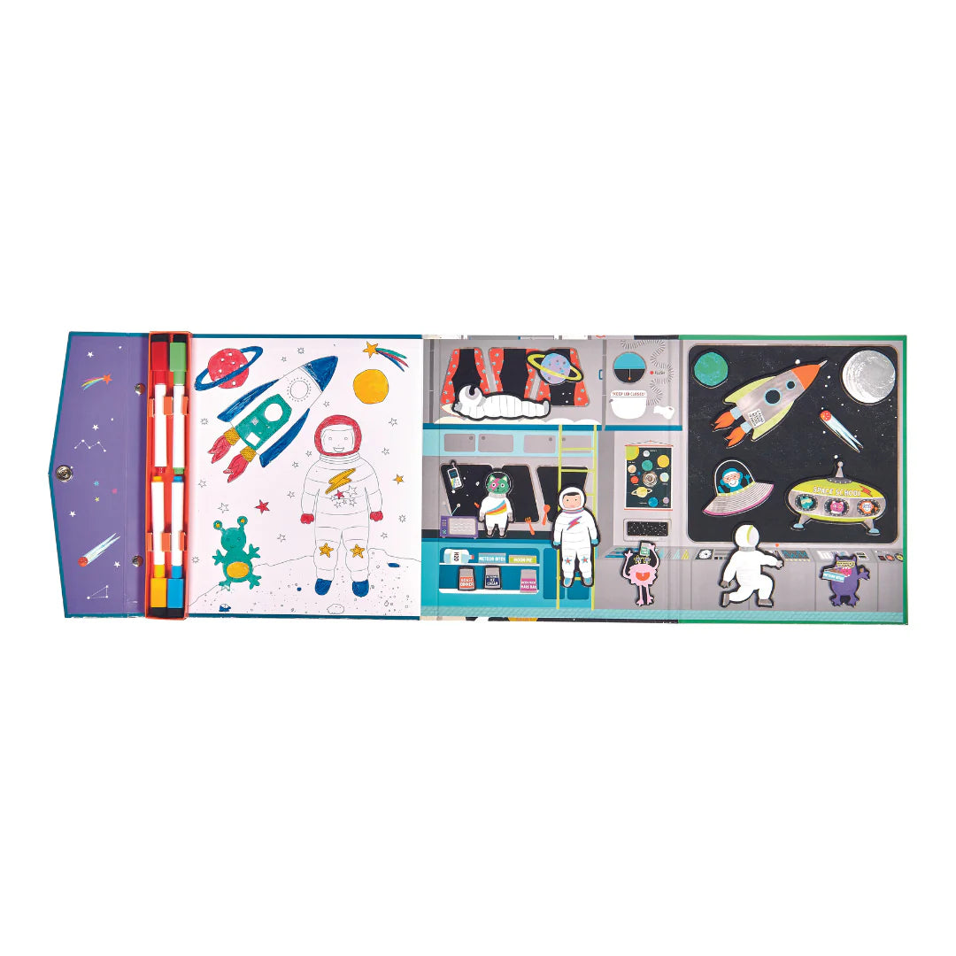 magnetisch speelgoed multiplay, space - FLOSS & ROCK