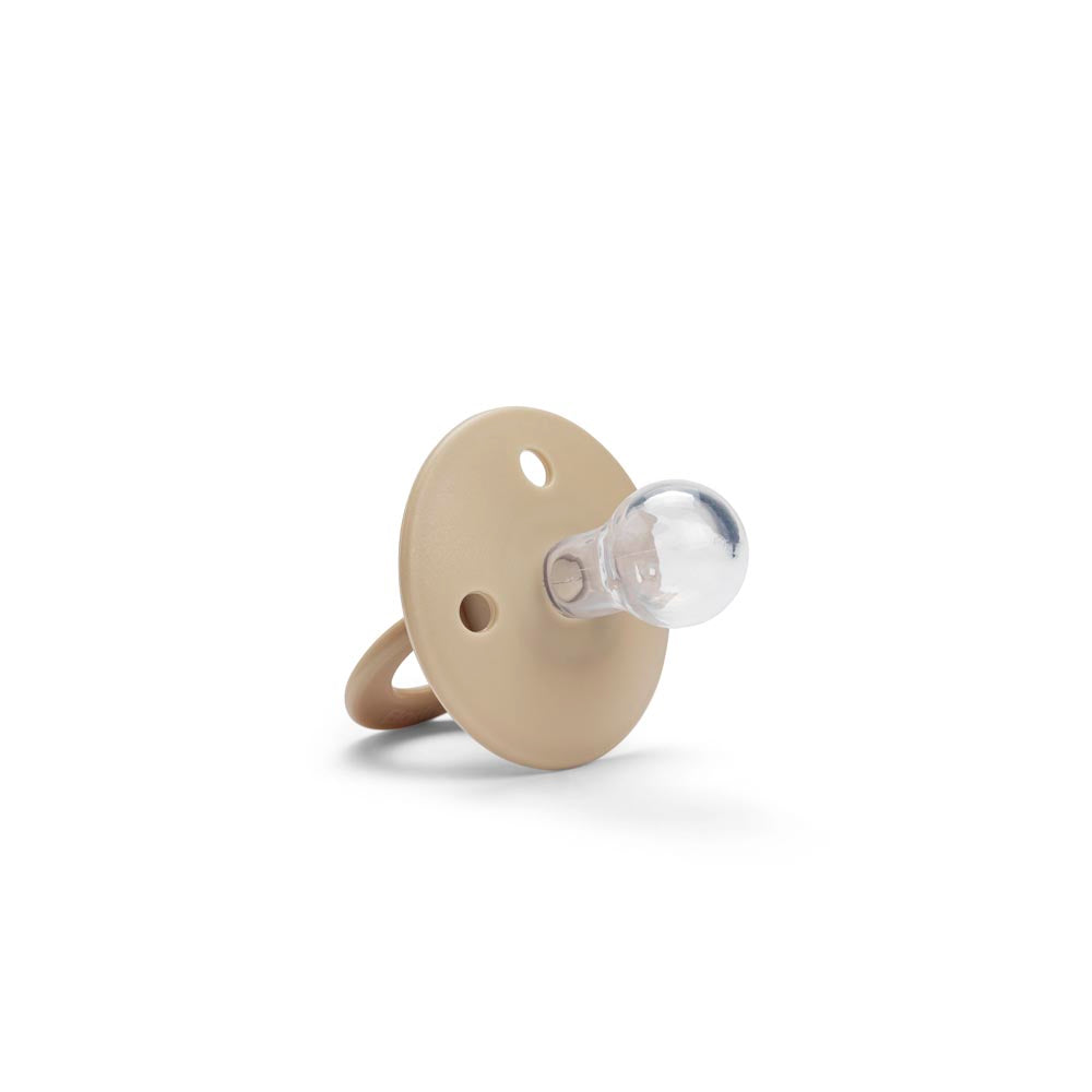 fopspeen binkie silicone +3m, soft terracotta - ELODIE