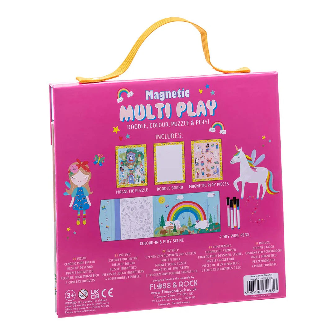 magnetisch speelgoed multiplay, rainbow fairy - FLOSS & ROCK
