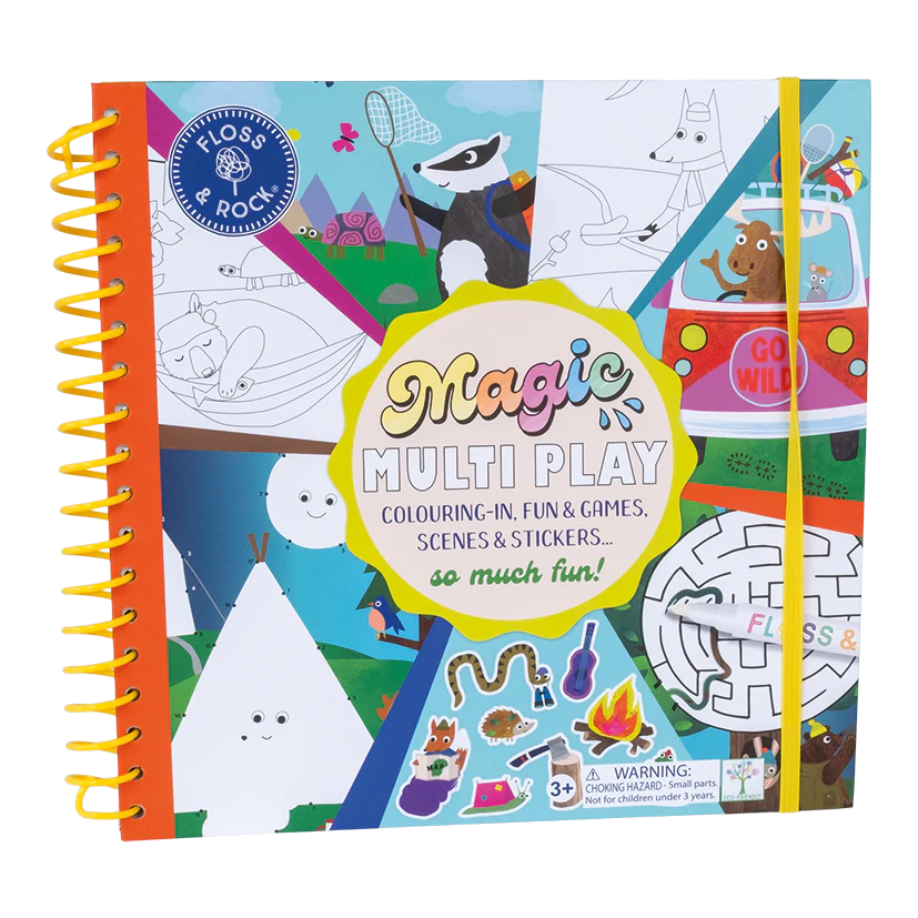 activiteitenboek magic multi play, adventure - FLOSS & ROCK