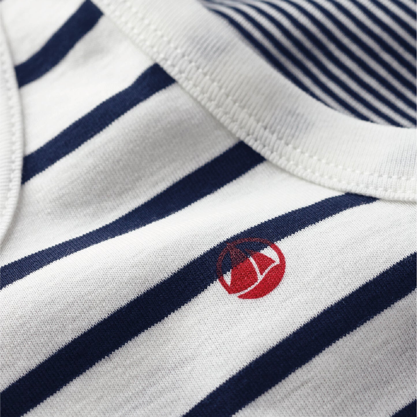 hemdje jongen, 2-pack, gestreept - PETIT BATEAU
