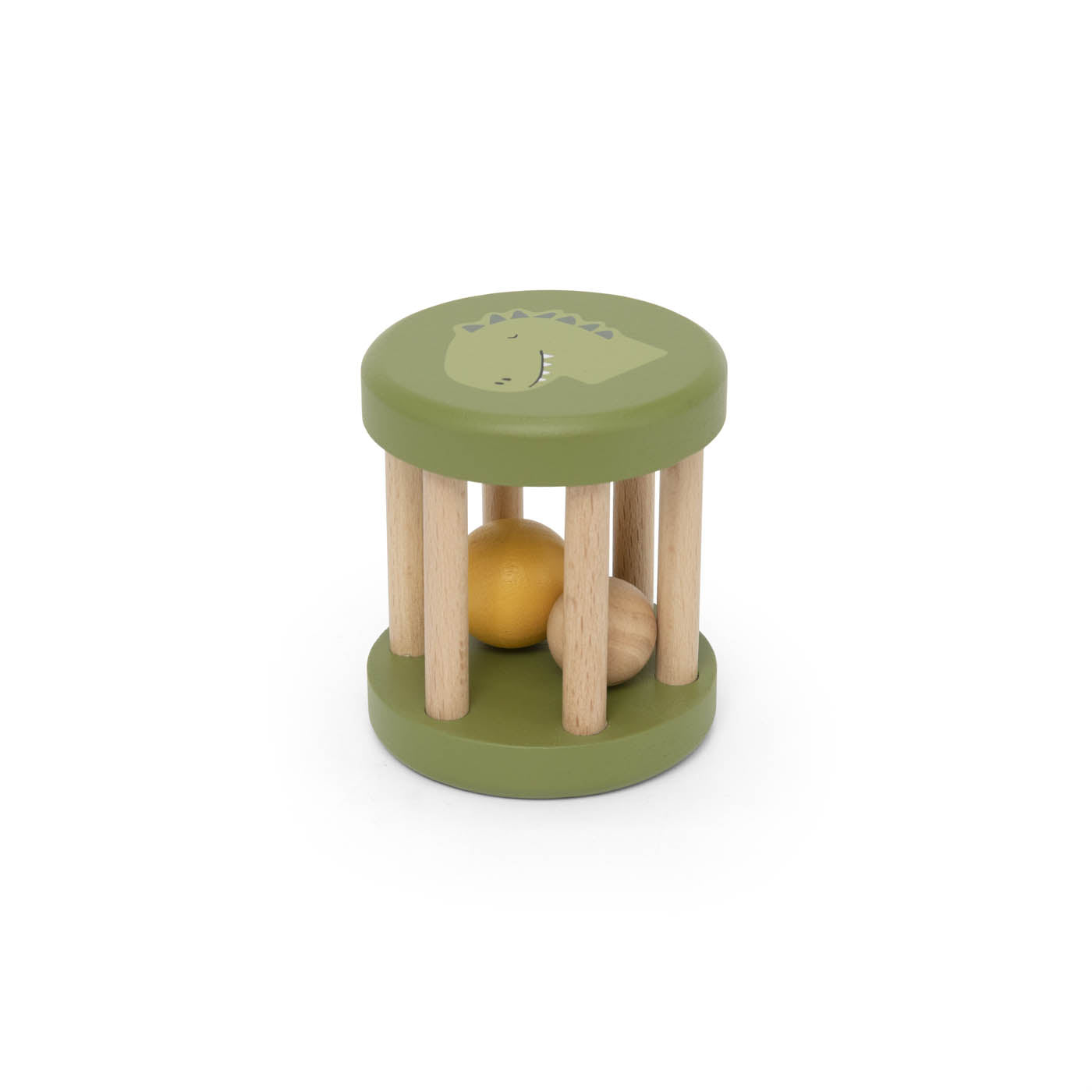 houten rollende rammelaar, mr. dino - TRIXIE